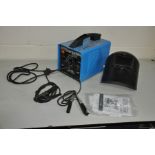 A CLARKE EASI ARC 115N ELECTRIC ARC WELDER with manual, electrodes, sledge hammer, hand held