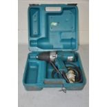 A MAKITA 6905B 110V IMPACT WRENCH in case (untested)