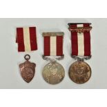 A GROUP OF THREE 'FIRE SERVICE' MEDALS AS FOLLOWS two believed type 2 London Private Fire Brigades