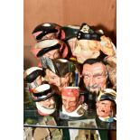TEN ROYAL DOULTON CHARACTER JUGS, 'North Staffordshire Drummer Boy' D7211 (exclusively for Royal