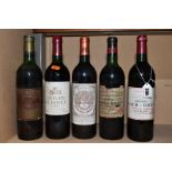 FIVE BOTTLES OF PAUILLAC comprising two bottles of Chateau Lynch Bages Grand Cru Classe 1996 and