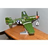 A BOXED CORGI CLASSICS AVIATION ARCHIVE WWII EUROPE AND AFRICA 1/32 SCALE P51D-10-NA MUSTANG, 'Old