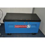 AN AUTOMOTECH VAN SAFE, width 107cm x depth 51cm x height 59cm