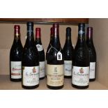 EIGHT BOTTLES OF WINE FROM EASTERN FRANCE comprising one bottle of Gevrey-Chambertin 2000 Domaine