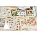 COLLECTION OF STAMPS, in a small box including interesting strike stamps
