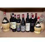 FIFTEEN BOTTLES OF ITALIAN RED WINE comprising one 2 litre bottle of I.L. Ruffino Chianti 1987,