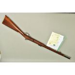 A .577'' PARKER HALE REPRODUCTION OF THE ENFIELD PATTERN 1856 TWO BAND PERCUSSION NAVAL RIFLE