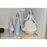 A LLADRO FIGURE OF CINDERELLA, No.4828 by Antonio Ruiz, height 25cm, missing thumb and forefinger,
