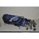 A FORGAN ST ANDREWS GOLF BAG with Forgan and Precision Made clubs