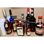 ALCOHOL, a collection of Sprits comprising one bottle of Remy Martin VSOP Cognac Nature Cask Finish,
