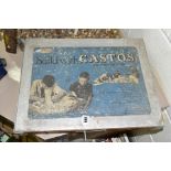 A BOXED CASTOS CONSTRUCTION SET, c1940's, not complete but does contain assorted moulds and plans (