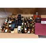 WHISKY MINIATURES, a large and impressive collection of sixty three Single Malt Whiskies, forty