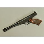 A .177'' 'THE CENTRE' EL GAMO AIR PISTOL made in Spain which were introduced into this country by