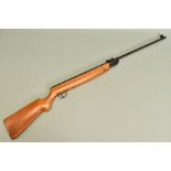 A .22'' HAENEL MODEL 302 AIR RIFLE serial numer 362677 made in Germany during the very late 1960's