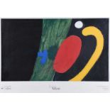 Joan Miro - ABSTRACT - Coloured Print - 22 x 37 inches - Unsigned