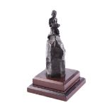 Sophia Rosamund Praeger HRHA HRUA - JOHNNY THE JIG - Bronze Coating Over Plaster Sculpture - 7.5 x 2