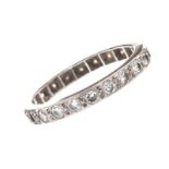 PLATINUM DIAMOND FULL-ETERNITY RING