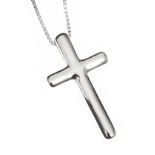 STERLING SILVER CROSS AND CHAIN