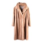 BLONDE MINK COAT