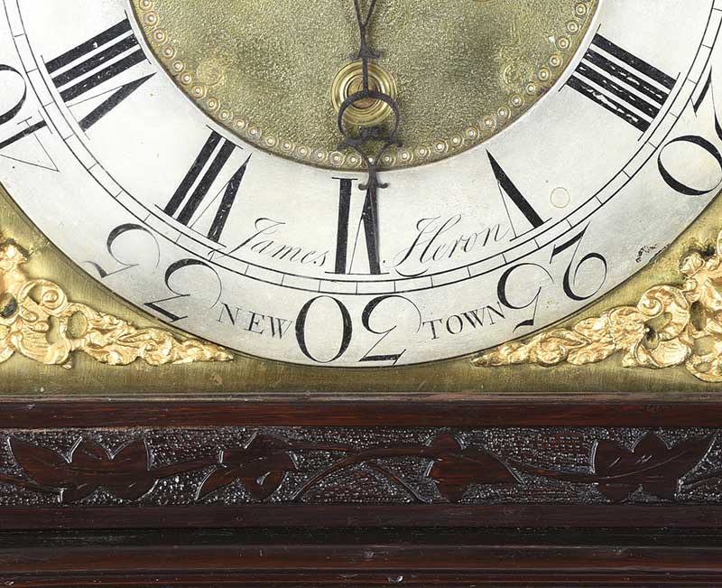 ANTIQUE OAK LONGCASE CLOCK - Image 5 of 7