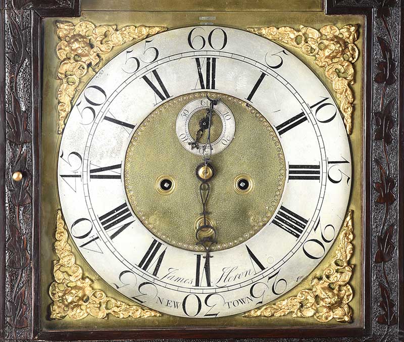 ANTIQUE OAK LONGCASE CLOCK - Image 3 of 7