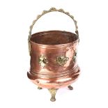 COPPER & BRASS LOG BUCKET