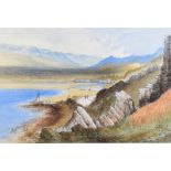 Maria Heyn - GLENARIFF BAY, COUNTY ANTRIM - Watercolour Drawing - 12 x 18 inches - Signed