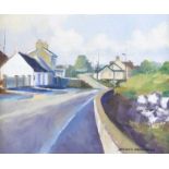 Dennis Orme Shaw - COUNTY DOWN ROAD - Oil on Canvas - 10 x 12 inches - Signed