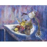 Reg Browne - STILL LIFE - Acrylic on Paper - 10 x 13 inches - Signed