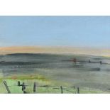 Colin Flack - MAYO MEADOW - Acrylic on Board - 12 x 16.5 inches - Signed