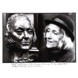 John Minihan - GLORIA SWANSON, LONDON 1979 - Black & White Photograph - 8 x 11.5 inches - Signed