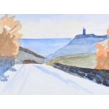 William Lindsay - SCRABO TOWER - Watercolour Drawing - 10 x 14 inches - Unsigned