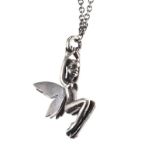 STERLING SILVER FAIRY NECKLACE