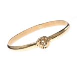 9CT GOLD BANGLE