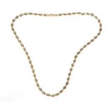 18CT GOLD FANCY-LINK NECKLACE