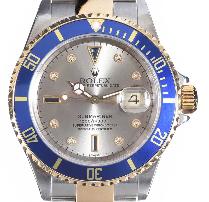 ROLEX 'SUBMARINER' 18CT GOLD AND STAINLESS STEEL GENT'S WRIST WATCH - Image 2 of 4