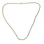 18CT GOLD FANCY-LINK NECKLACE