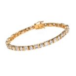 GOLD TONE COSTUME BRACELET