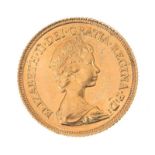 GOLD HALF SOVEREIGN