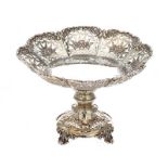 SILVER BON BON DISH