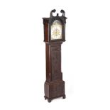 ANTIQUE OAK LONGCASE CLOCK