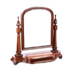 VICTORIAN MAHOGANY DRESSING TABLE MIRROR