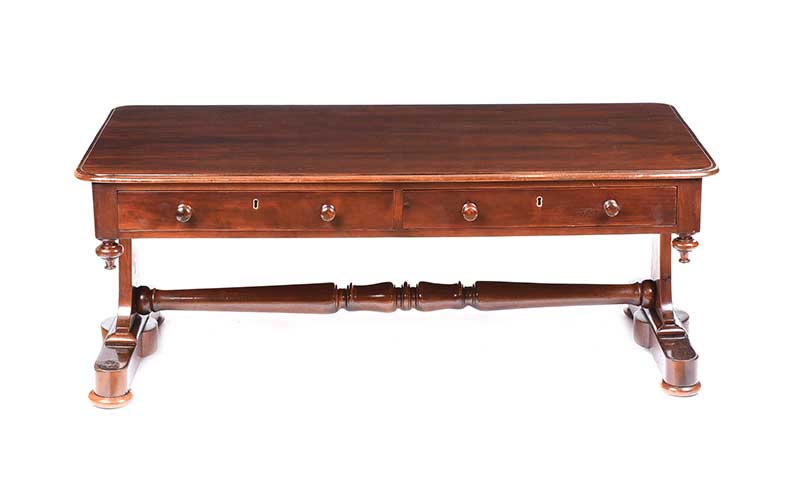 WILLIAM IV MAHOGANY COFFEE TABLE - Image 5 of 6