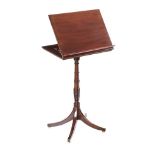 REGENCY MAHOGANY MUSIC STAND