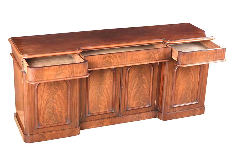 VICTORIAN MAHOGANY SIDEBOARD - Image 2 of 6