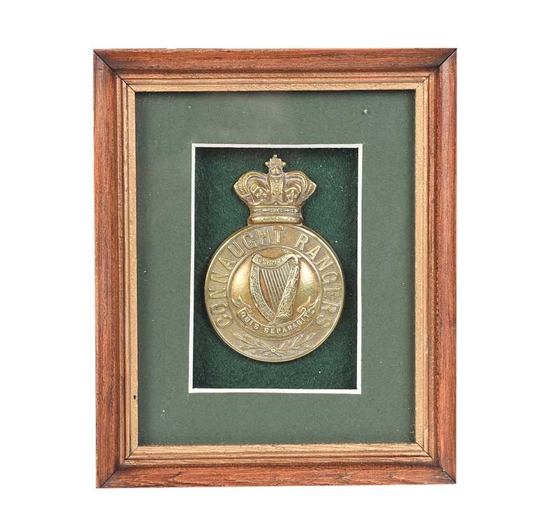 MILITARY BRASS BADGE