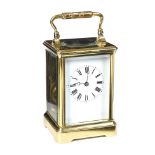 BRASS CARRIAGE CLOCK