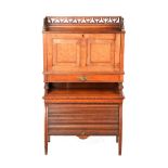 VICTORIAN OAK WRITING DESK