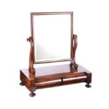 VICTORIAN MAHOGANY DRESSING TABLE MIRROR