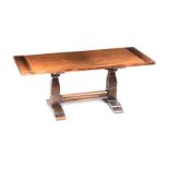 ANTIQUE OAK REFECTORY TABLE